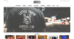Desktop Screenshot of bowlsla.com